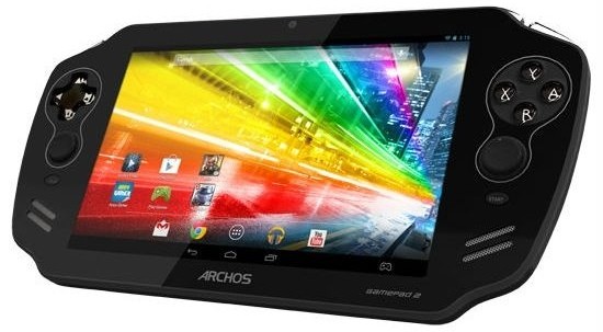 Компания Archos готовит к выпуску игровой планшет Archos GamePad 2