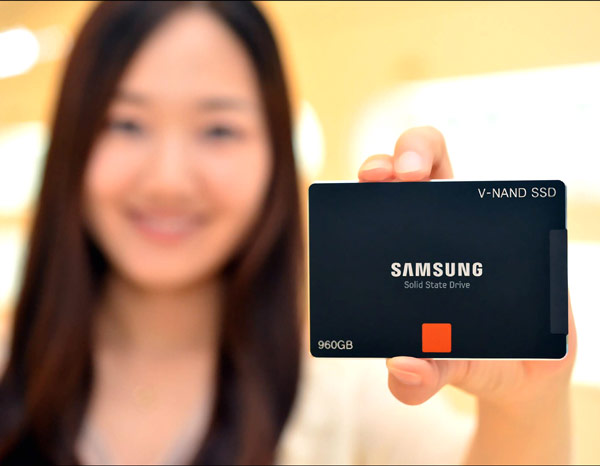 Твердотельные накопители Samsung V-NAND SSD выпускаются объемом 960 и 480 ГБ