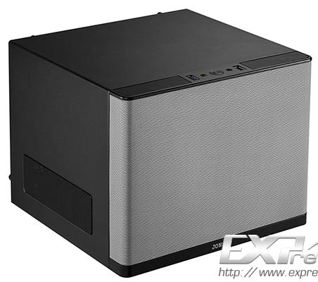 Корпус Jonsbo V6S для систем типоразмера mini-ITX напоминает акустическую систему