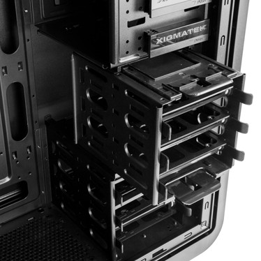 Корпус Xigmatek Midgard III рассчитан на системные платы типоразмера ATX, microATX и mini-ITX