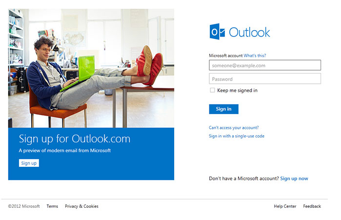 Майкрософт запускает Outlook.com