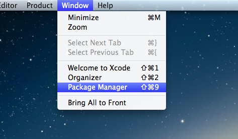 Менджер пакетов для XCode