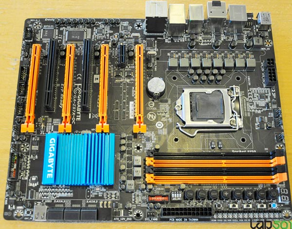 Плата Gigabyte GA-Z87X-OC оснащена процессорным гнездом LGA 1150