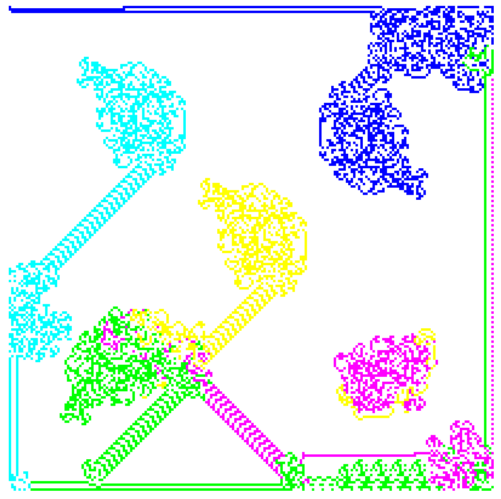 Муравей Лэнгтона на JS и Canvas