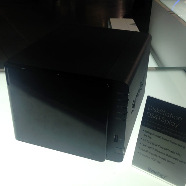 На Computex 2014 замечены сетевые накопители Synology DiskStation DS415play и Synology DiskStation DS215air 