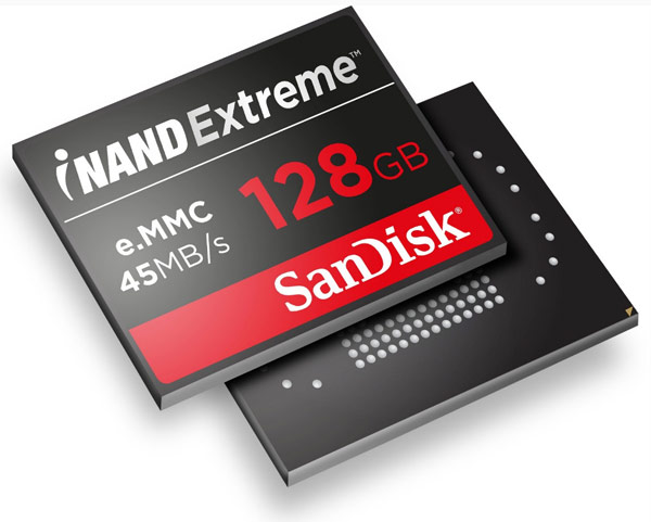 Запланирован выпуск SSD iNAND Extreme объемом до 128 ГБ