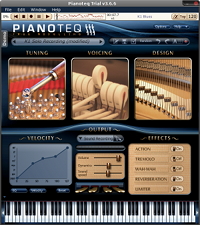 Скриншот Pianoteq