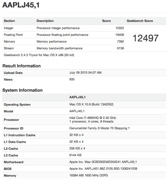 MacBook Pro и Intel Haswell