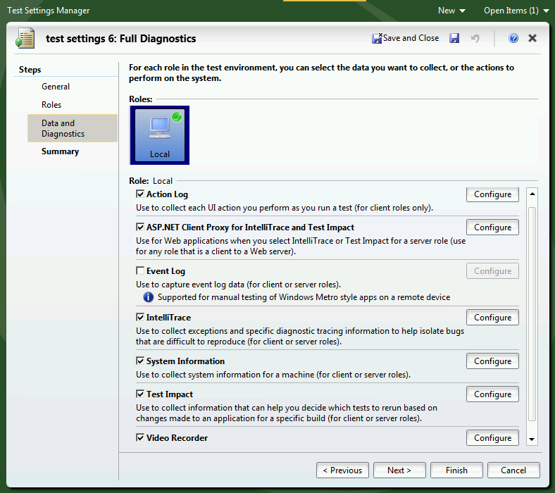 Об исследовательском тестировании в Microsoft Test Manager 2012