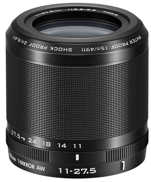 Комплект Nikon 1 AW1 с объективом 1 Nikkor AW 11-27.5mm f/3.5-5.6 стоит $800