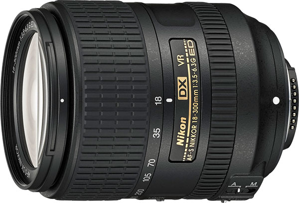 Продажи объектива AF-S DX Nikkor 18-300mm f/3.5-6.3G ED VR должны начаться в мае по цене $900