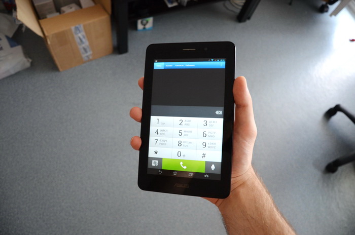 Обзор ASUS Fonepad: планшет телефон с процессором Intel