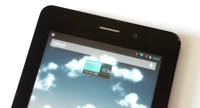 Обзор ASUS Fonepad: планшет телефон с процессором Intel