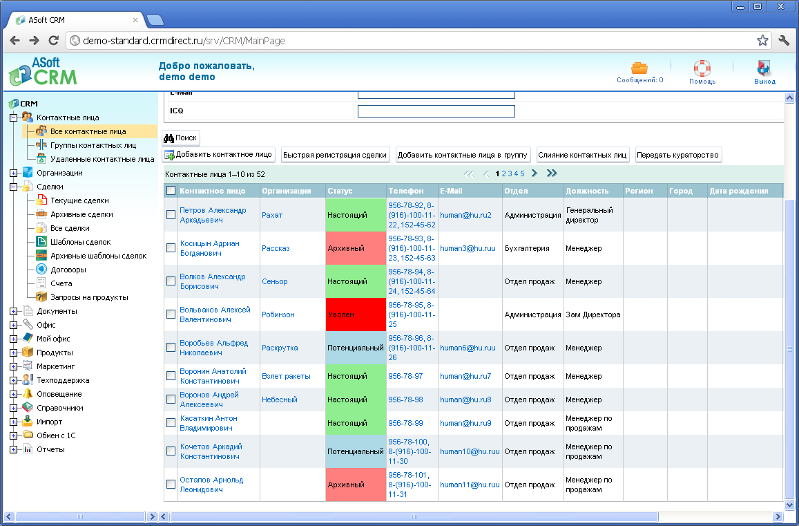 Crm для проектов