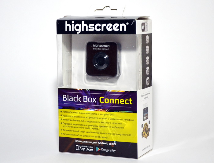 Обзор Highscreen Black Box Connect: если скрестить регистратор с IP камерой