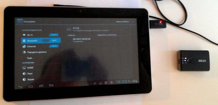 Обзор планшета с внешней GPS антенной Zenithink Z102