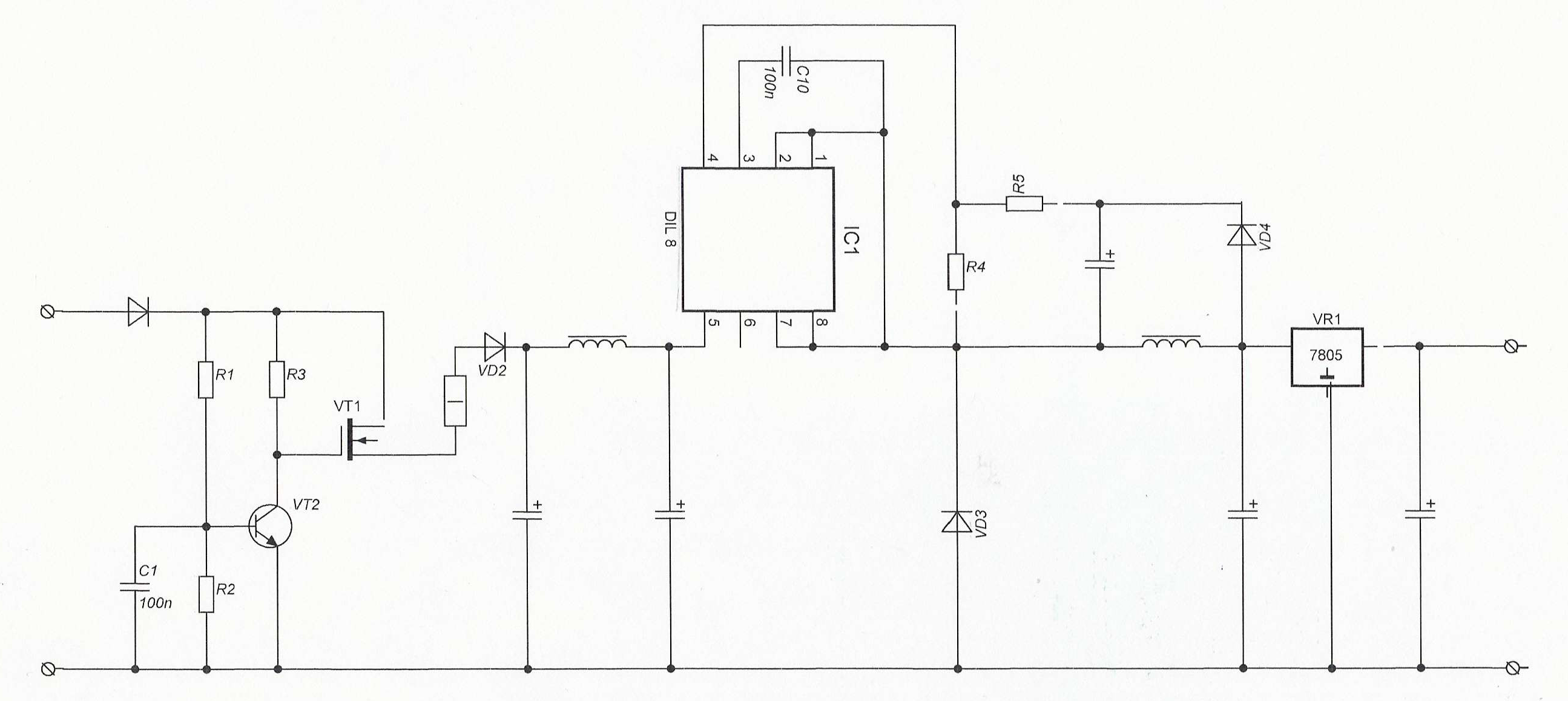 Lnk305pn схема включения ремонт аристон