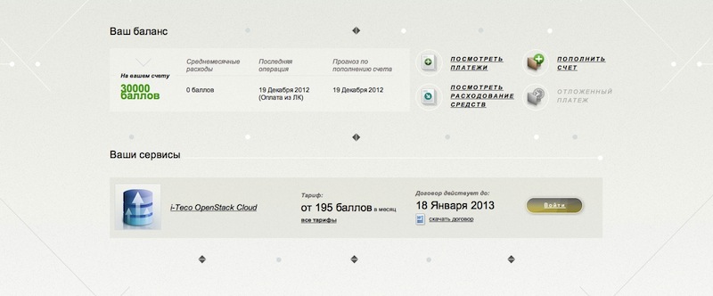 Первое в России публичное облако на OpenStack