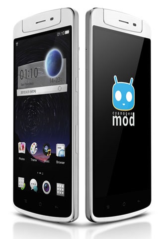 Планшетофон Oppo N1 CyanogenMod Limited Edition поступил в продажу