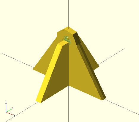 Подвешиваем CD диск, или практический пример моделирования на базе OpenSCAD для 3д печати