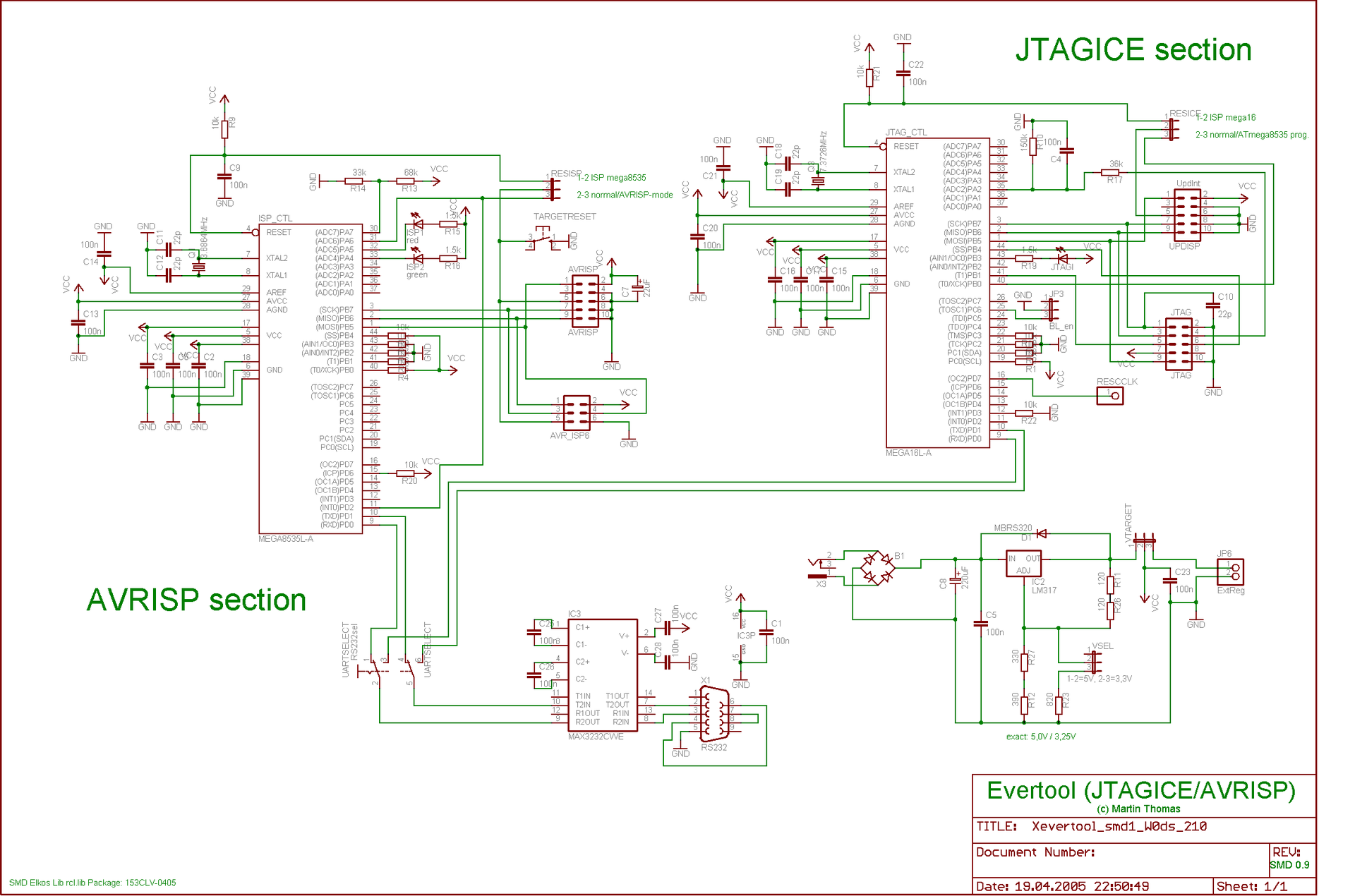 Схема подключения jtag