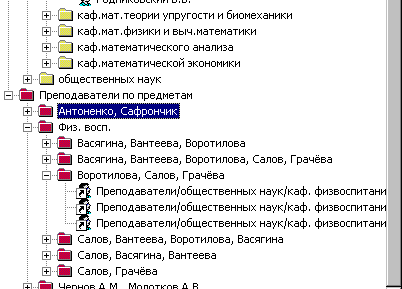 Программа по составлению расписания занятий в ВУЗе