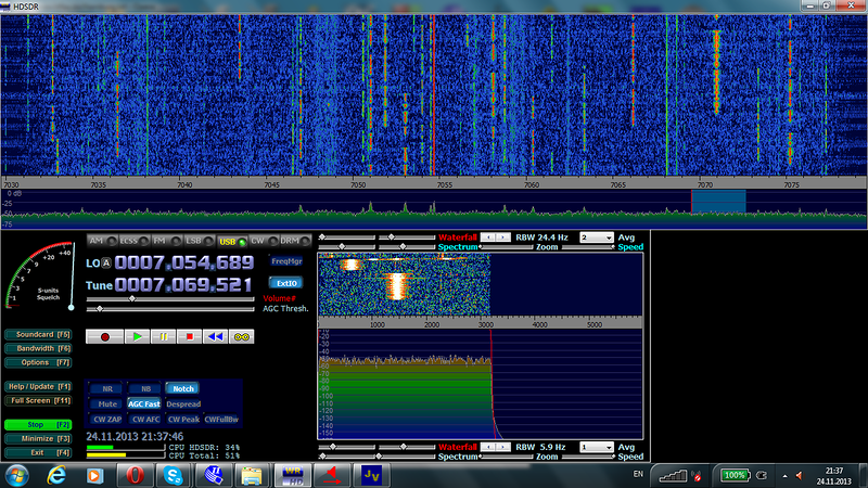 Простой SDR приёмник на ПЛИС