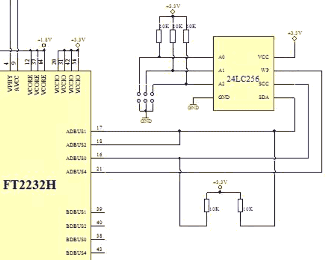 24lc01b схема включения