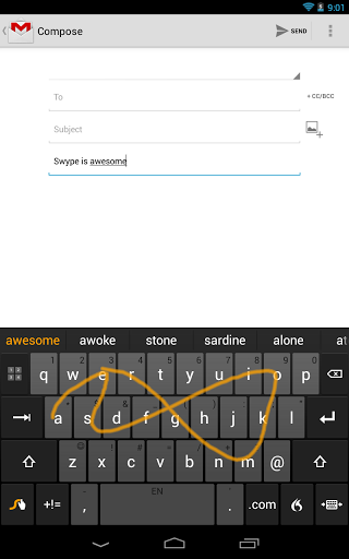 Релиз клавиатуры Swype для Android