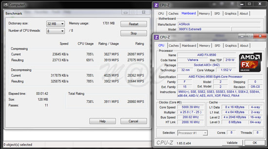 Результаты тестов AMD FX-9590 показали, на что способен восьмиядерный процессор, работающий на частоте 5 ГГц