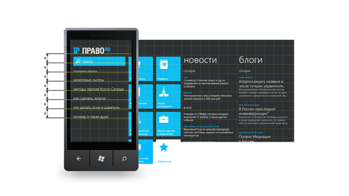 Сетка в дизайне интерфейсов для Windows Phone: строгий учитель или добрый помощник? (Часть 2)