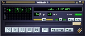 Скажем спасибо WINAMP • thxwinamp.com