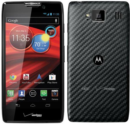 Смартфон Motorola DROID RAZR MAXX HD поддерживает LTE