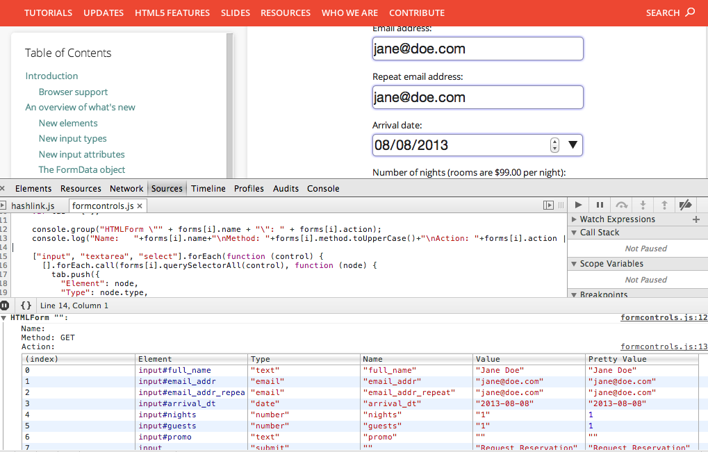 Chrome devtools Интерфейс. TOUPPERCASE js. Opera devtools.