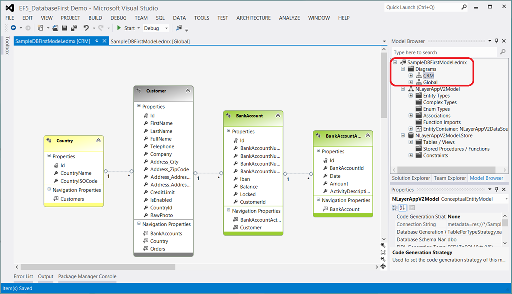 Как добавить диаграмму классов в visual studio