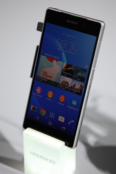 Стала известна стоимость флагманского смартфона Sony Xperia Z2