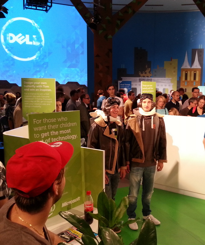 Технологический парк Dell на выставке IFA 2012