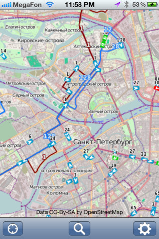 Карта с транспортом спб онлайн в реальном времени