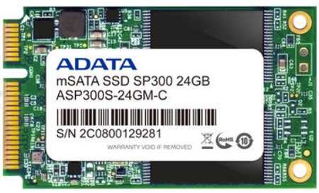 Твердотельные накопители ADATA XPG SX300 и Premier Pro SP300 выполнены в форм-факторе mSATA