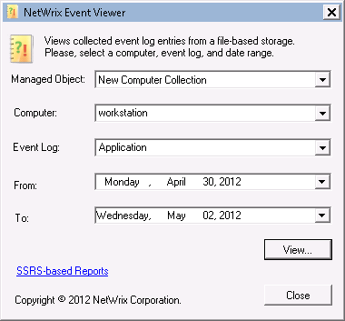 Управляем журналами событий: Обзор программы NetWrix Event Log Manager 4.0