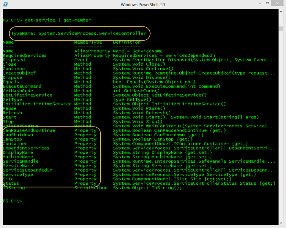 System boolean c. Службы в POWERSHELL. Новый POWERSHELL. Void в системе. POWERSHELL.