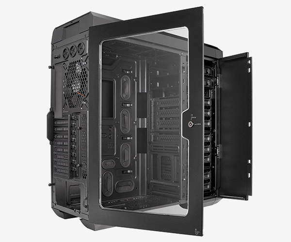 На панели ввода-вывода Thermaltake Urban T81 можно обнаружить два разъема USB 3.0 и четыре разъема USB 2.0