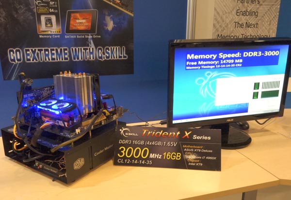 На IDF 2013 широко представлена память типа DDR4, поддерживаемая платформой Broadwell