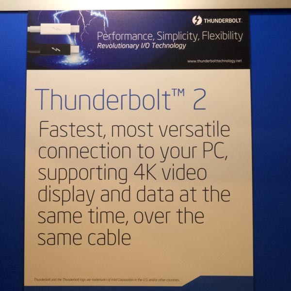 Порты Thunderbolt 2 уже можно встретить на системных платах