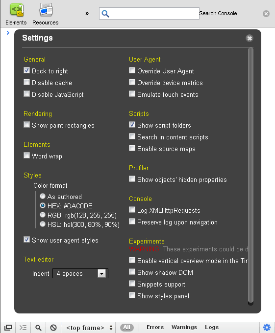 Вся правда о Chrome(и не только) Web Inspector. Часть 1