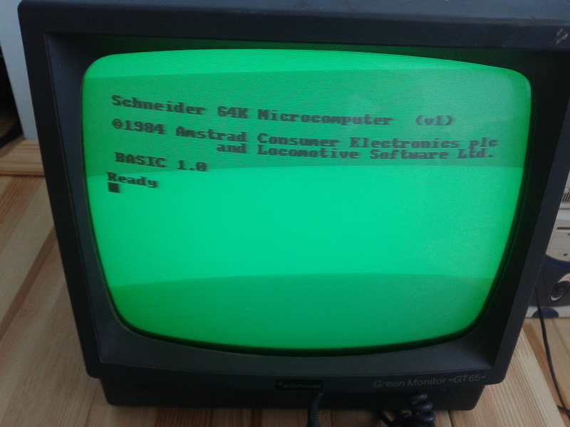 Взгляд в прошлое: Amstrad (Schneider) CPC 464