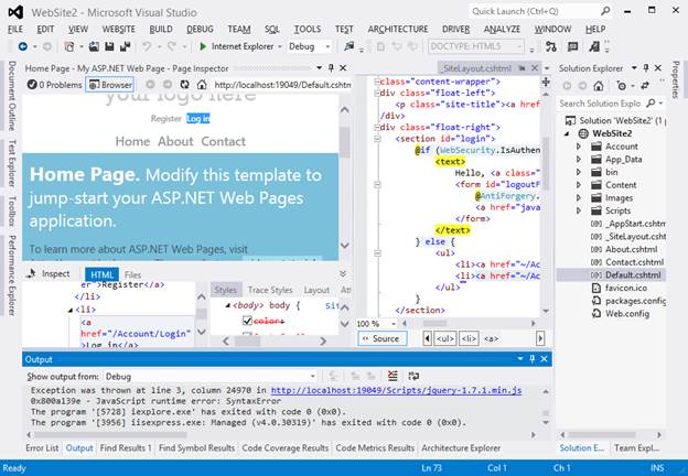 Управление жизненным циклом приложений с visual studio