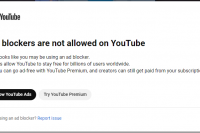 Война YouTube против блокировщиков рекламы